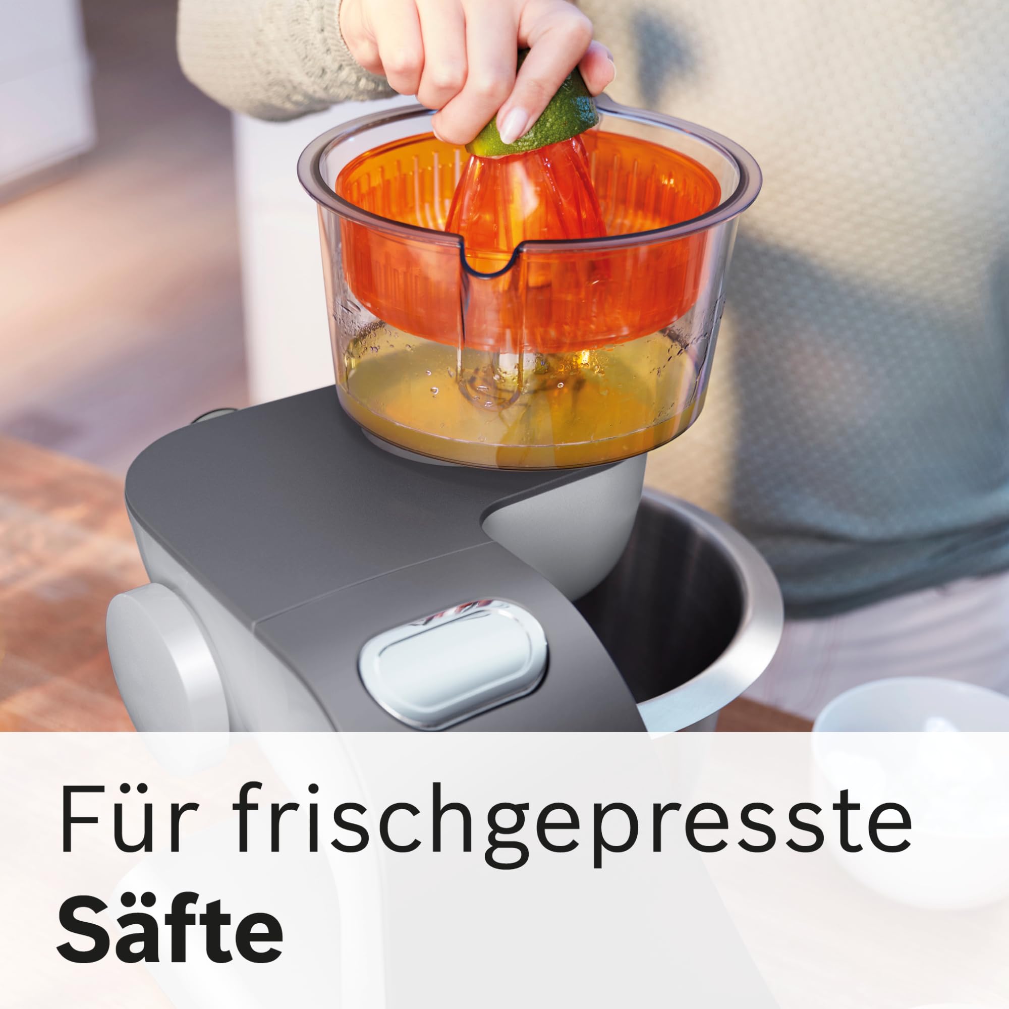 Bosch Küchenmaschine MUM5 Styline MUM56340, Schüssel 3,9 L, Mixer 1,25 L, Fleischwolf, Zitruspresse, Planetenrührwerk, Knethaken, Rührbesen, Durchlaufschnitzler, 3 Scheiben, 900 W, Anthrazit/Silber