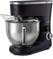 Philips 7000 Series Küchenmaschine - 5,5 Liter, 1000 Watt, 8 Geschwindigkeitsstufen, ProKnead Technologie, Rezepte, LED Smart Timer, Knethaken, Schneebesen Und Rührbesen (HR7962/01)